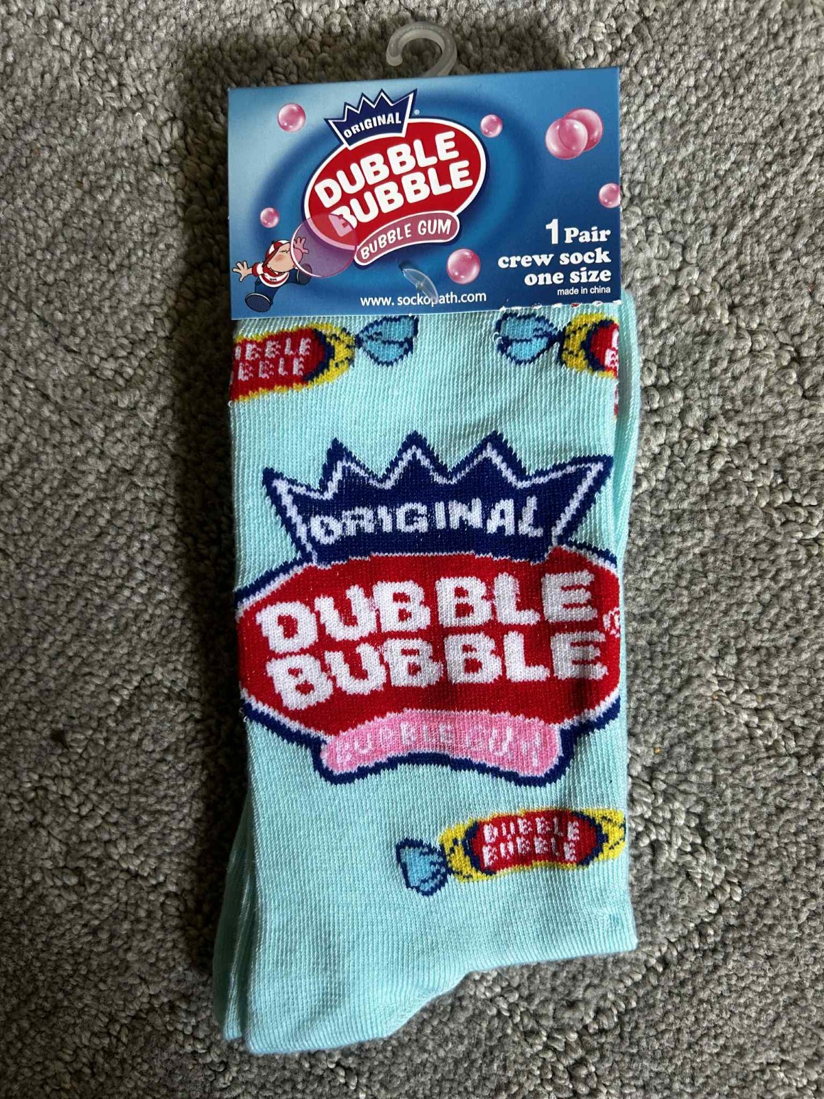 Novelty Crew Crazy Colorful Socks Candy Sweets Hot Tamale Bubble Gum Tootsie Pop