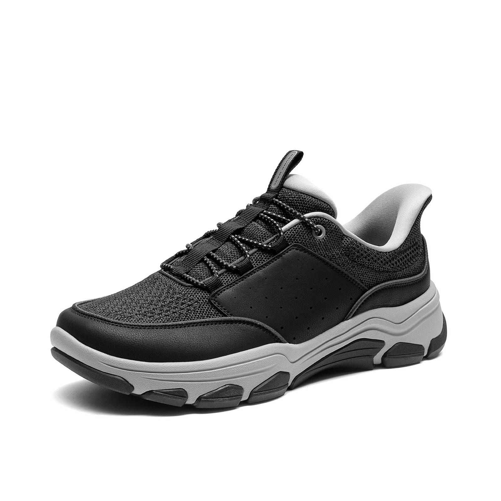 Men’s Slip-On Loafers Waterproof Wide Toe Non-Slip Comfortable Walking Shoes