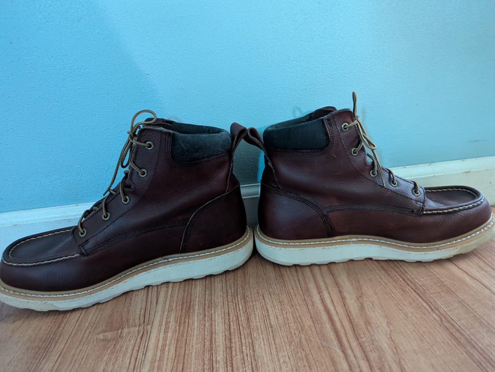 Irish Setter Red Wing 83605 Boot ASHBY Men’s 6” Size 12 D Soft Toe Leather B88