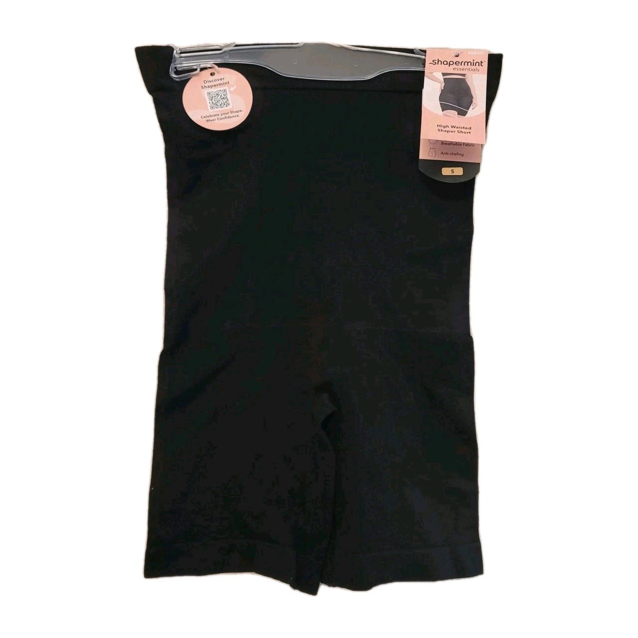 SHAPERMINT ESSENTIALS High-Waisted Shaper Shorts, Women’s Shaper Shorts, XS-3XL