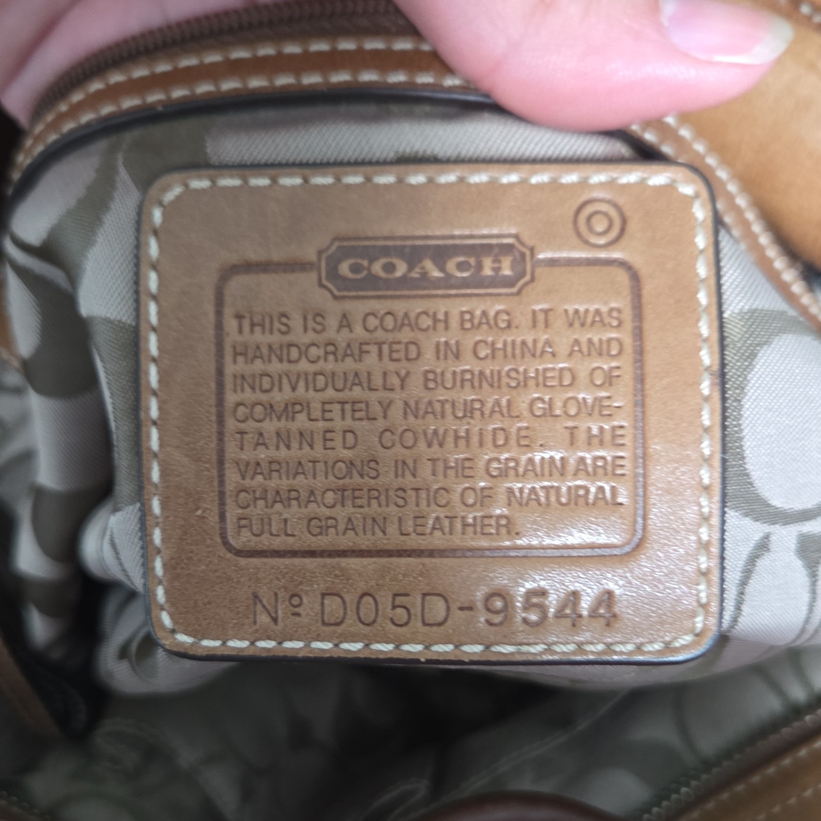 Y2K Vintage Coach Brown Soho Soft Leather Tote
