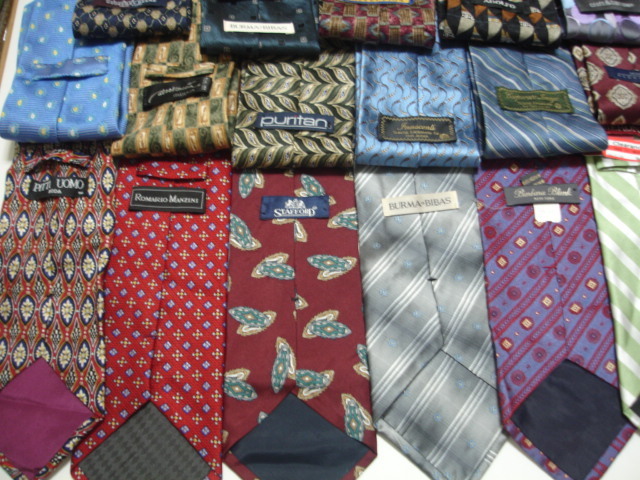 50+ Men’s DESIGNER Wholesale Silk Neck Ties Neckties Lot of Stripe Paisley Craft