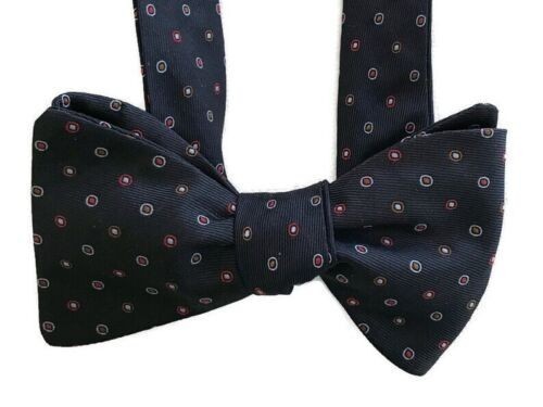 Handcrafted Silk Bowtie – Traditional – One-of-a-Kind – Pre-tied or Self-tie