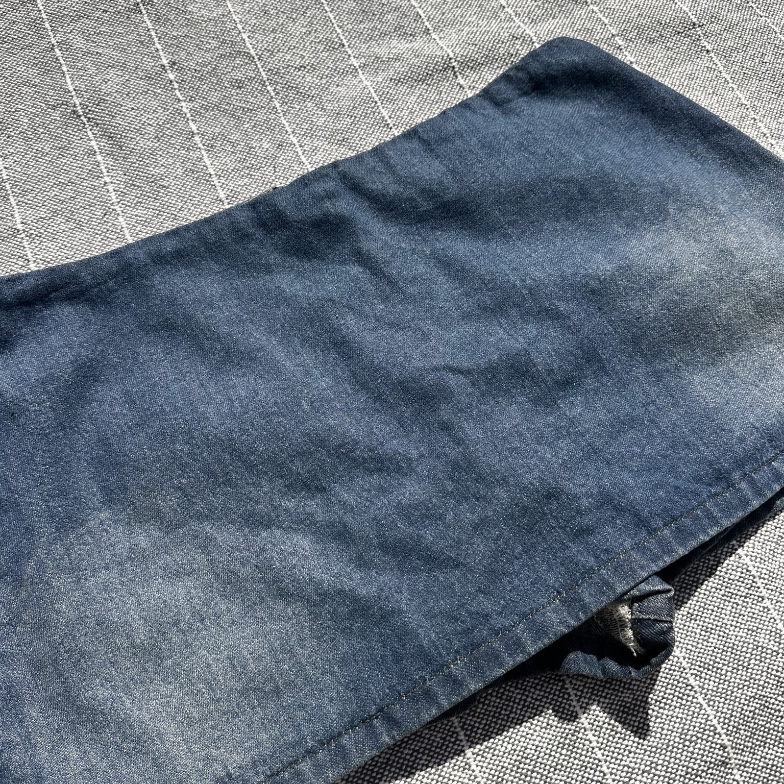 Micro Skirt Denim Size 10 Princess Polly NWT Built-In Shorts