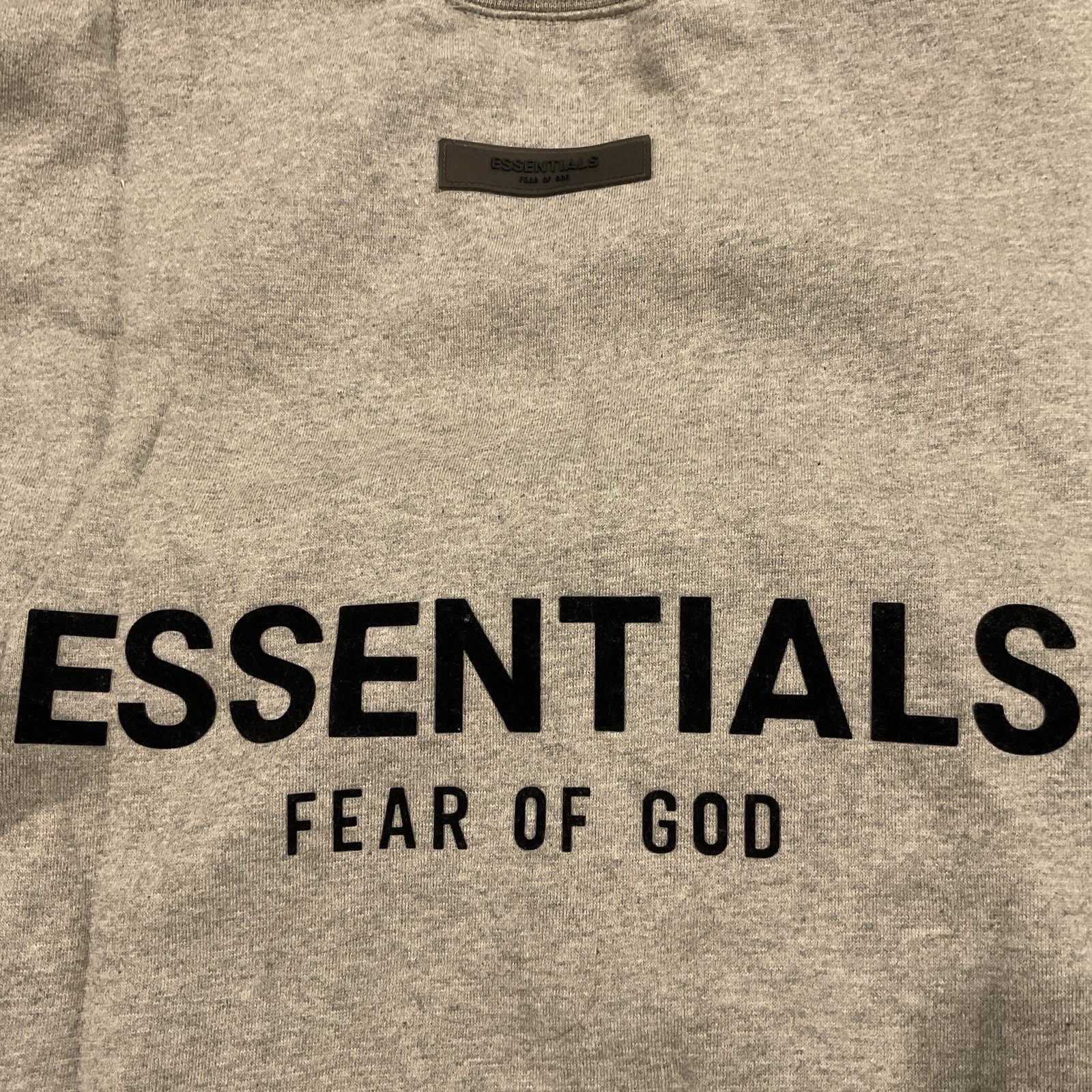 Essentials Fear Of God Sweatshirt Dark Oatmeal (Medium)