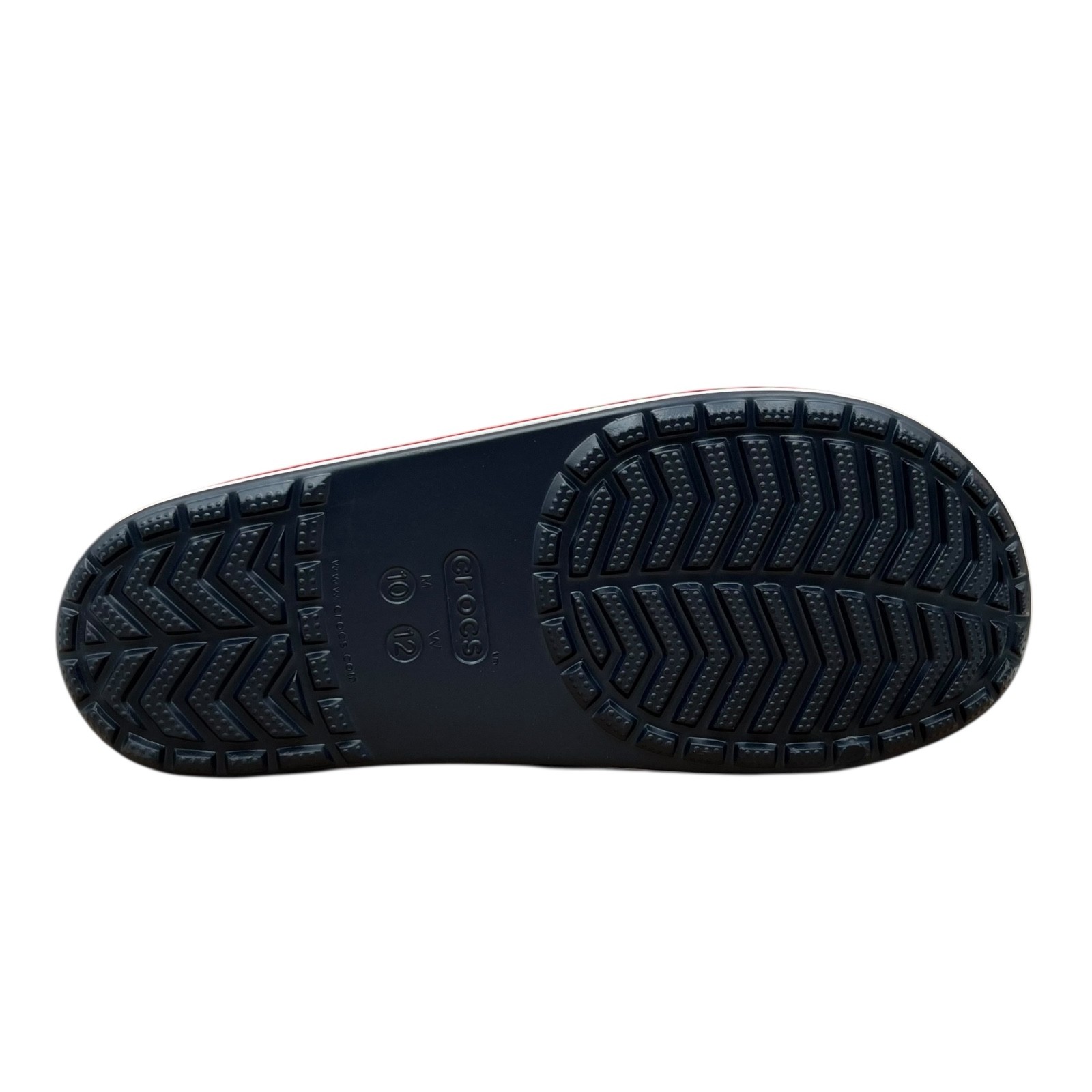Crocs Bayaband Mens Slide Sandals Size 10 Navy Blue Water Friendly Lightweight