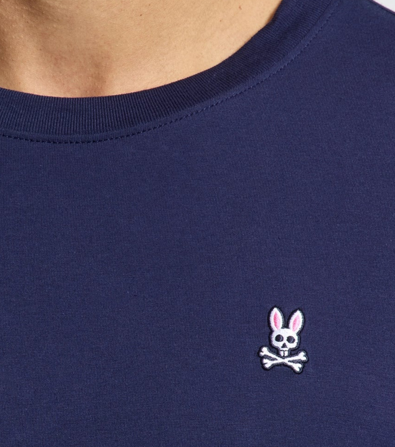*NEW* Men Psycho Bunny CLASSIC CREW NECK TEE Evening Blue (B6U014CRPC 419) 👍