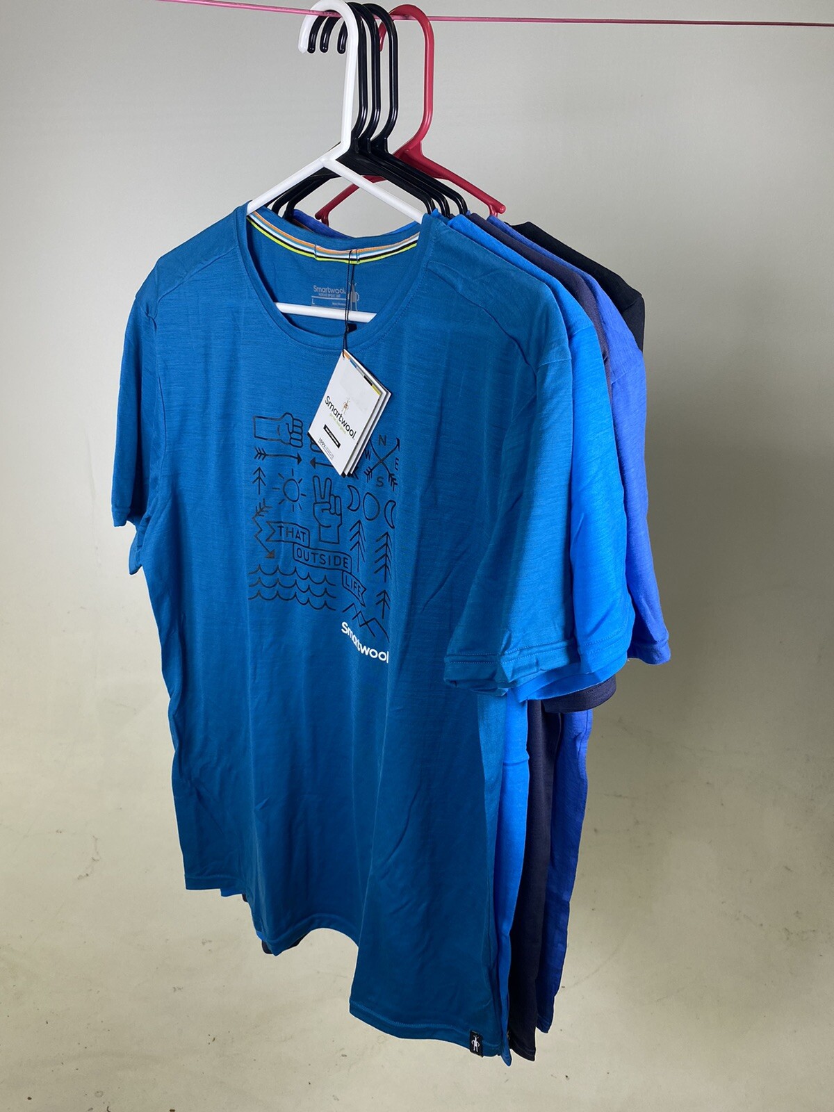 Smartwool Sport 150 Short Sleeve Men’s Graphic T Sizes – S, M, L, XL, XXL – NEW