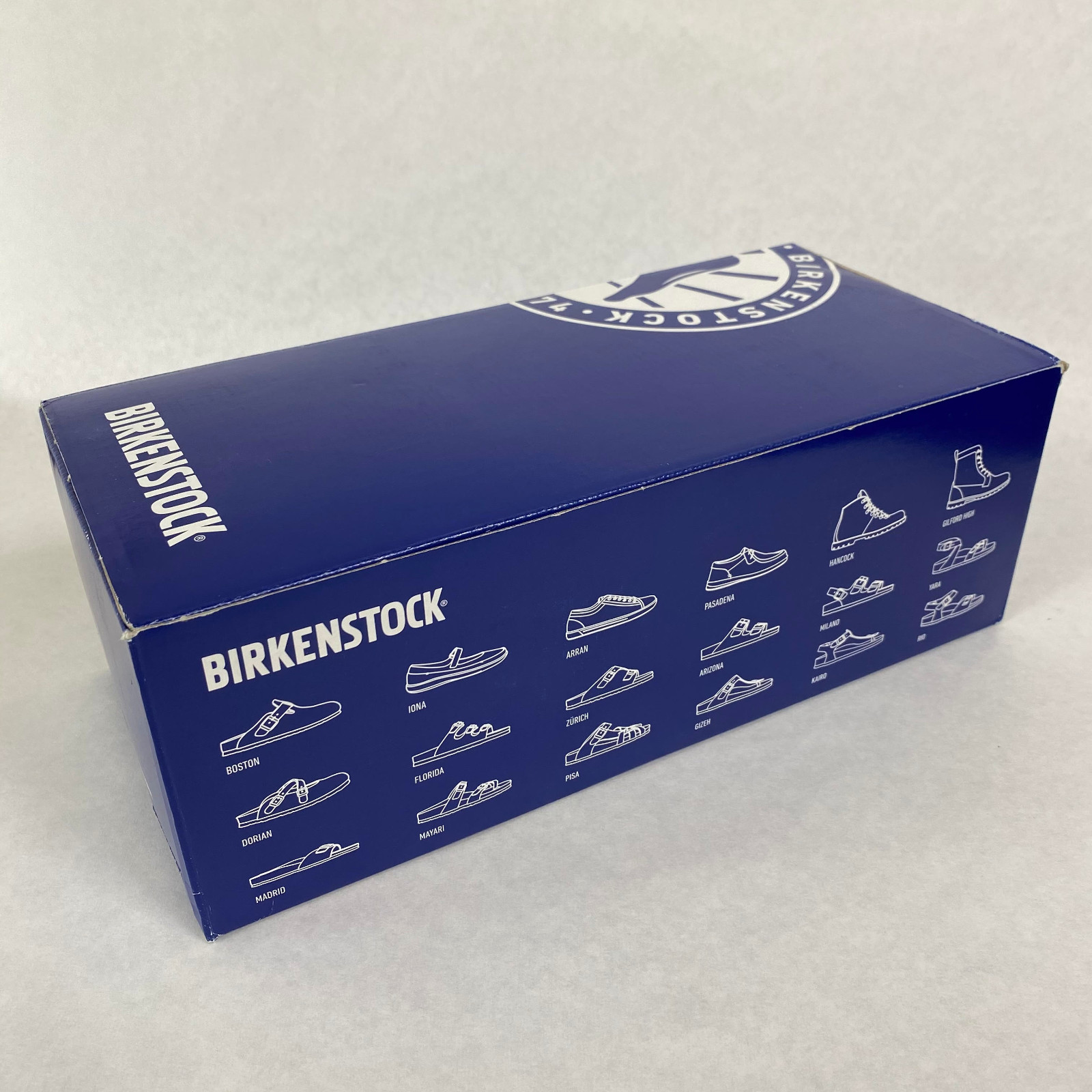 Birkenstock New w/ Box Zermatt Rivet Shearling Anthracite Wool Felt Regular