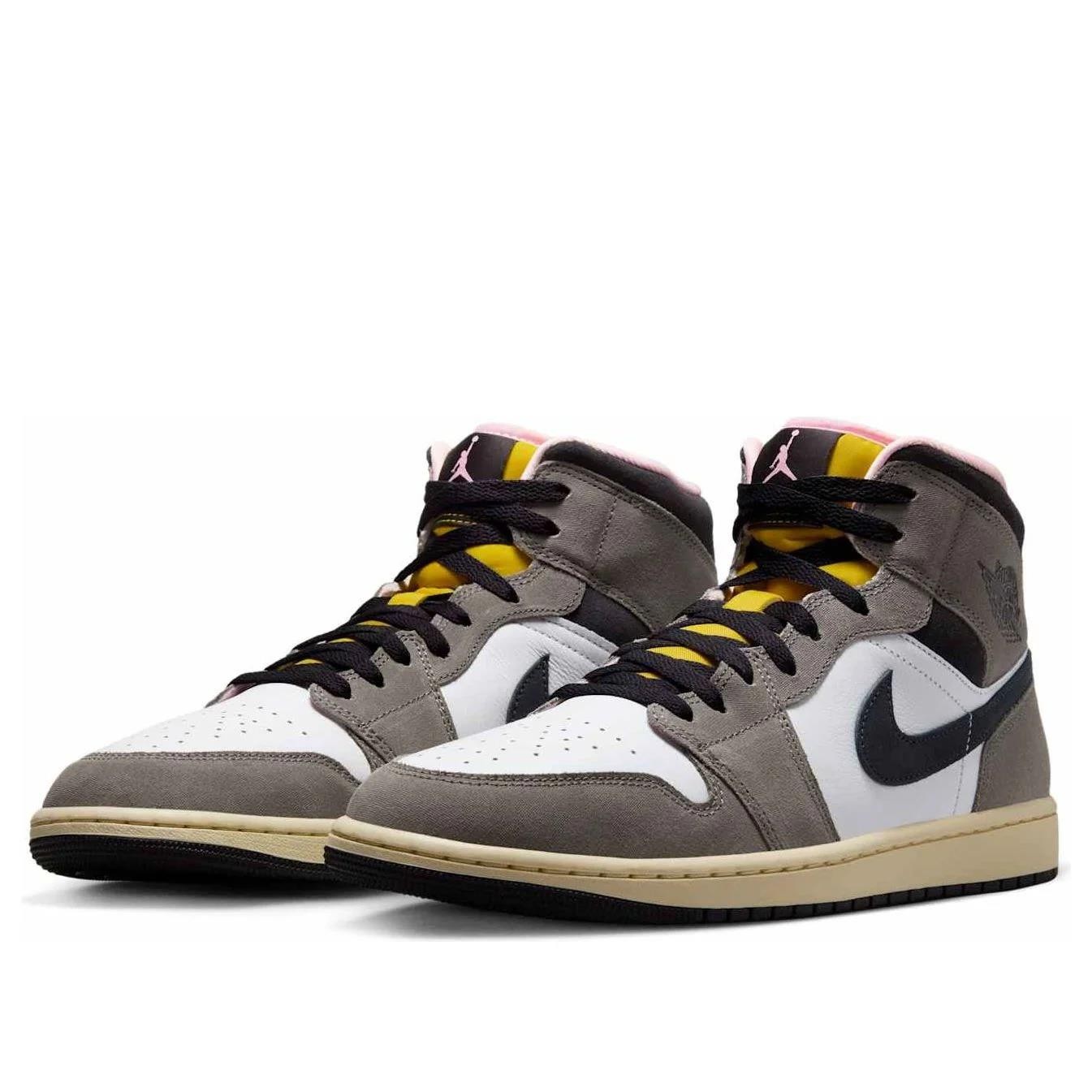 Nike Air Jordan 1 Mid SE White Cave Stone Men’s HQ2011-100 New