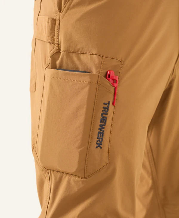 🧡*NWT*Truewerk T1 Overalls with Knee Pads Men’s Size L Regular – Sand MSRP$149