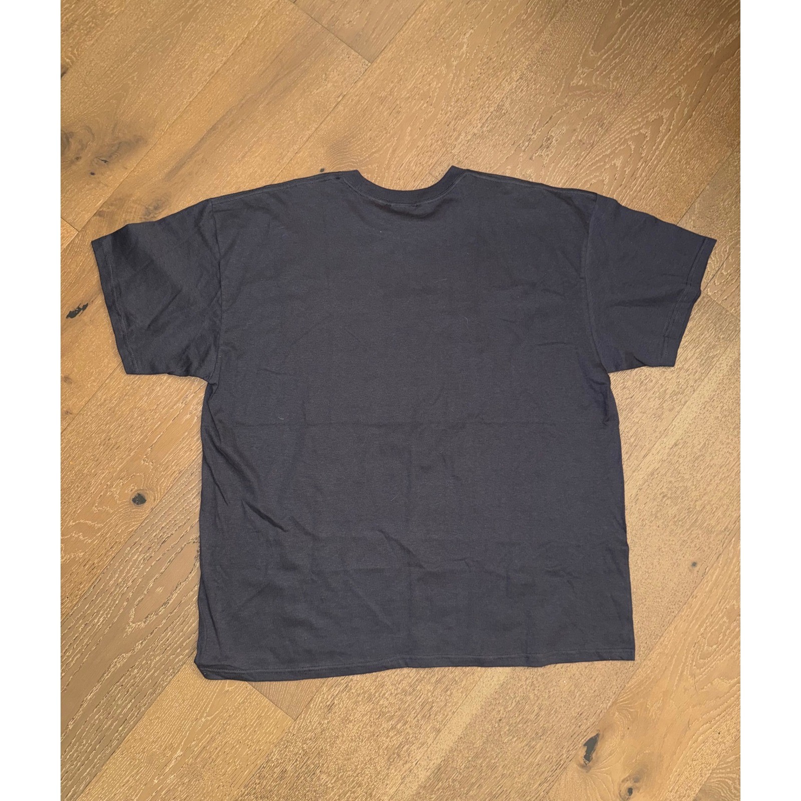 Nike Mens Graphic T-Shirt Charcoal Grey Orange EST 1972 Swoosh Logo XXL