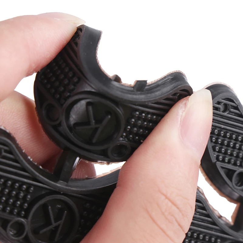 40PCS 20-Pair Rubber Heel Savers Toe Plates Taps DIY Shoe Repair Pads9887
