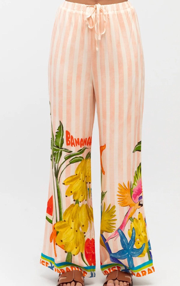 NEW WITH TAGS LADIES PAPER HEART MACAW FULLY LINED PANTS SIZE 8 – 10