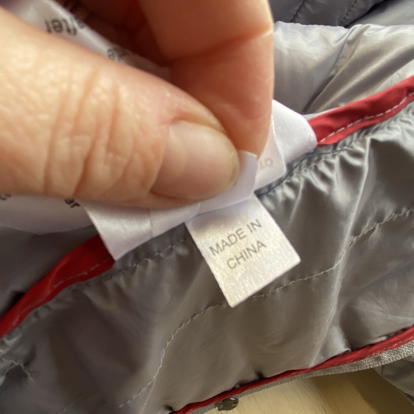 Slam Puffer Jacket Mens Small Silver Packable Coat Insulated Pockets Cosy