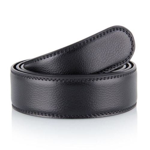 Fashion Men’s Automatic Real Leather Ratchet Belt Strap Jeans Waistband Gift