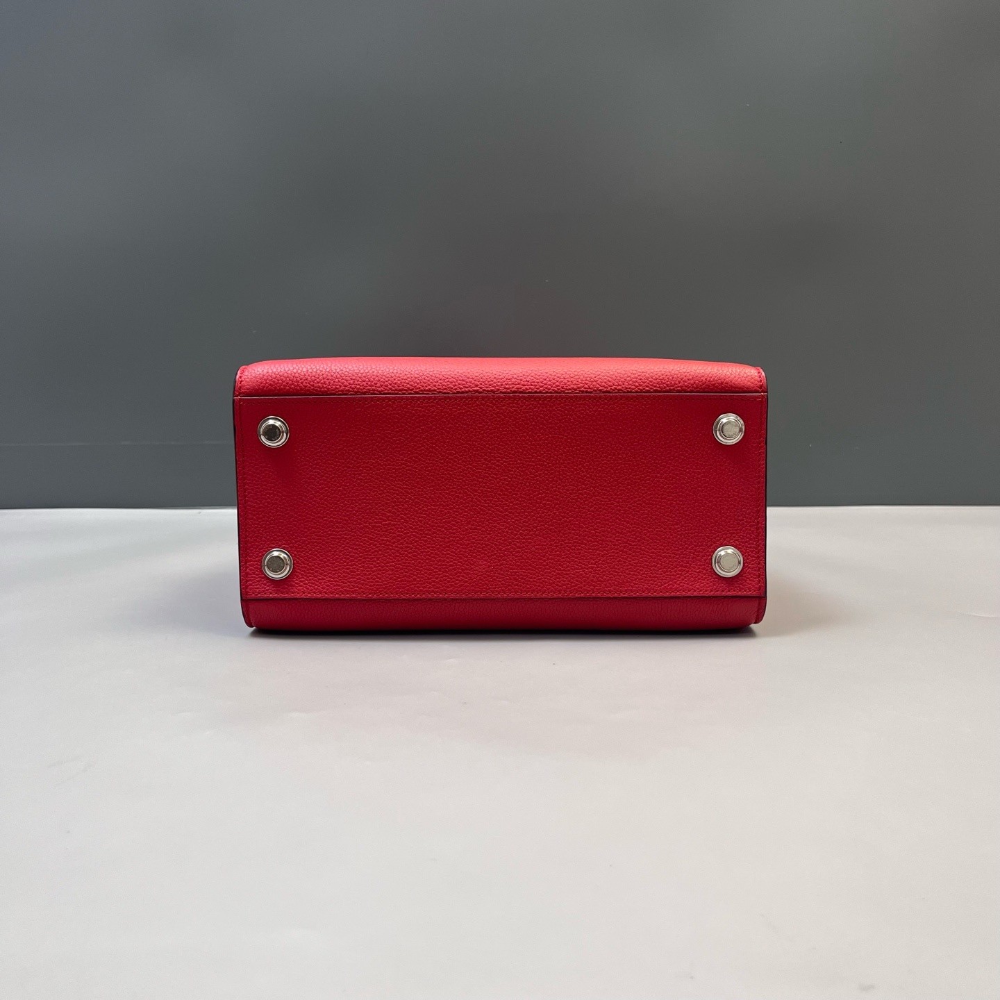 Louis Vuitton Pre-Owned Authentic Satchel Red Silver Free Tracked Shipping