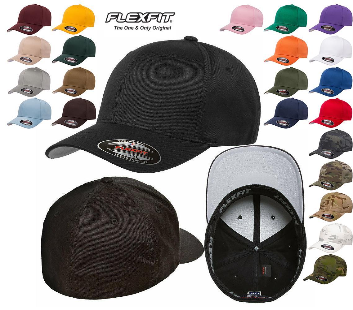 Kawasaki NINJA Motorcycle Flexfit 6277 Athletic Baseball Fitted Hat Cap