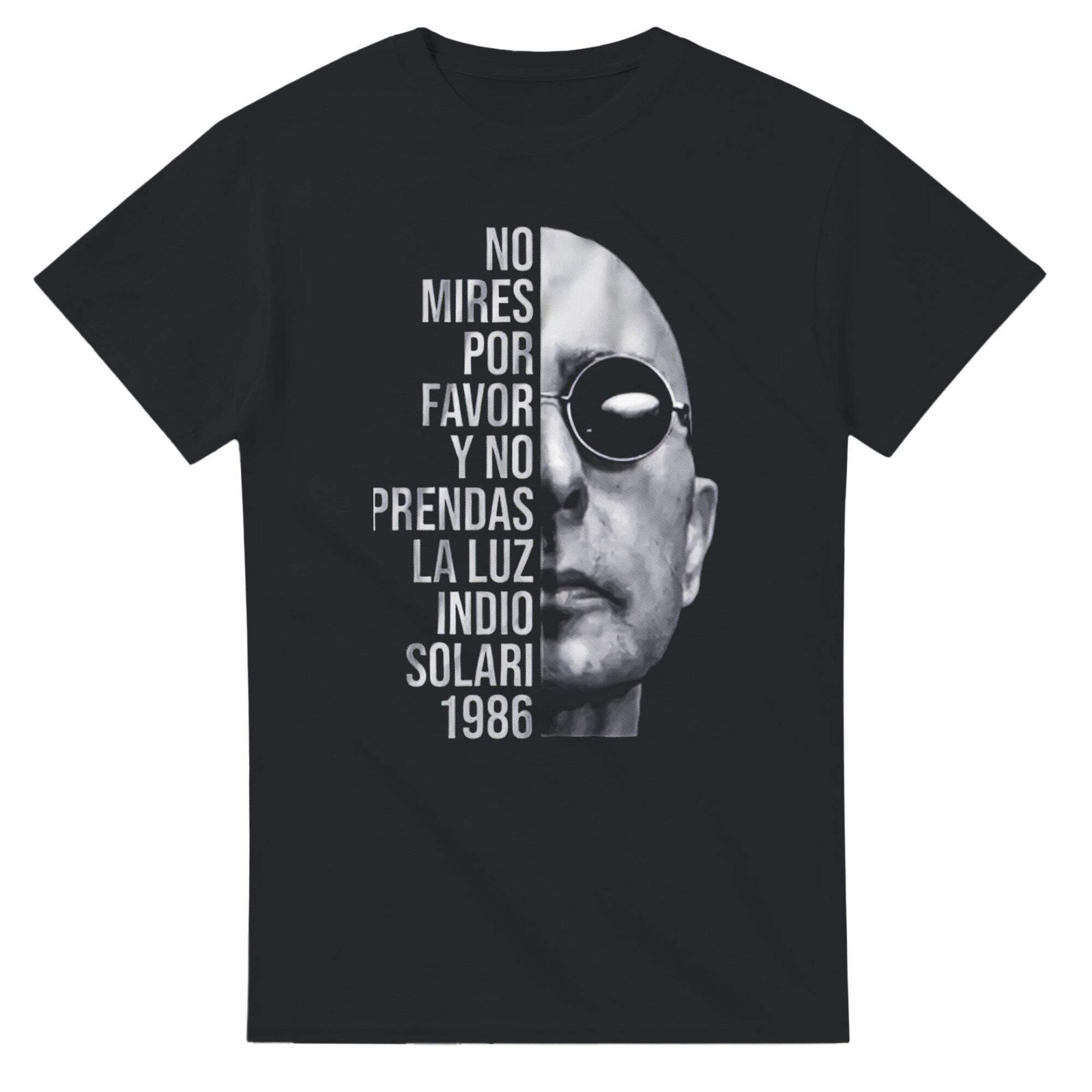Indio Solari T-Shirt | Classic Fit Heavyweight Cotton Tee | Music Fan Gift | Uni