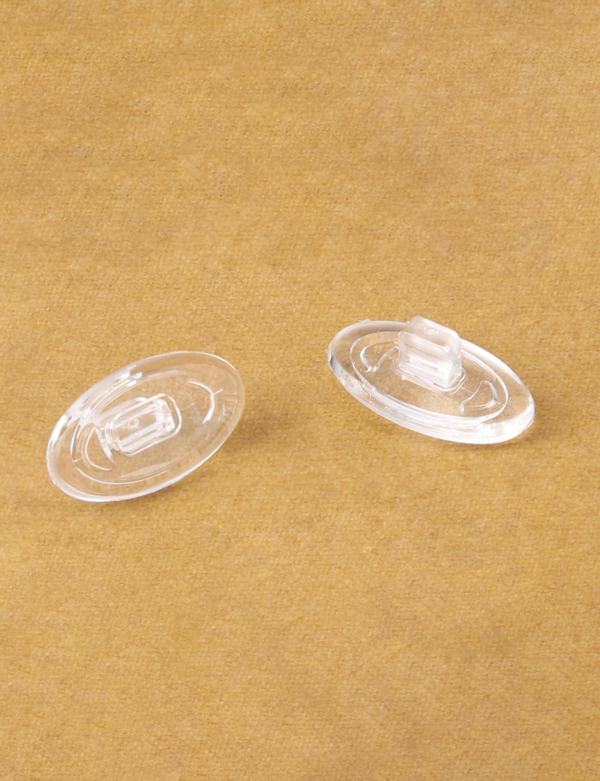 TheoCraft Clear Nose Pads Piece for-Oakley Socket 5.0 OX3217/Socket 5.5 OX3218