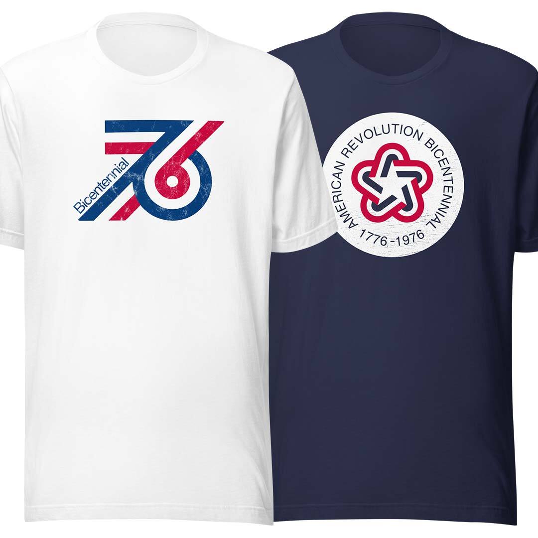 1976 American Bicentennial Unisex Retro T-shirt – Bygone Brand