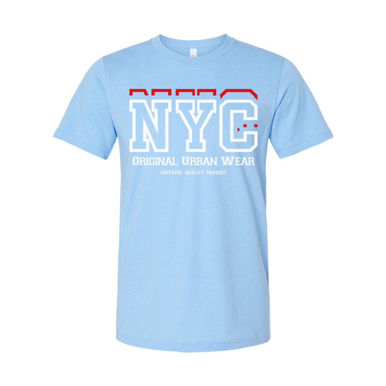 Unisex NYC Graphic Tee With Original Urban Wear Logo And Superior Quality Print