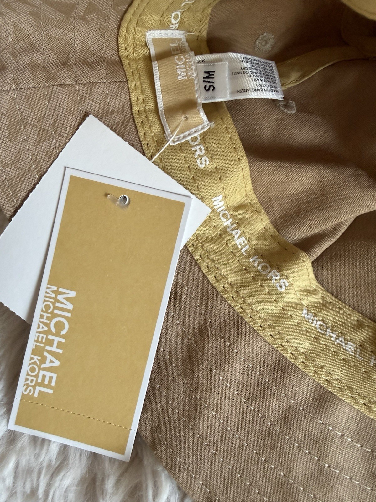 Michael Kors Logo Bucket Hat NWT