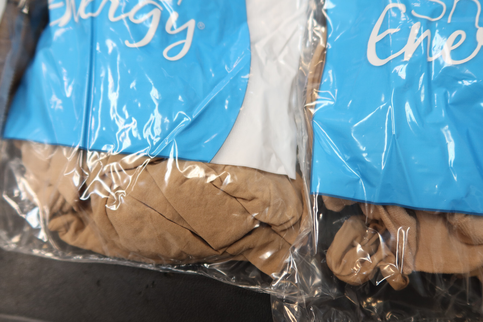 9-count L’eggs Sheer Energy Active Support Sheer Toe Pantyhose – Size B – Nude