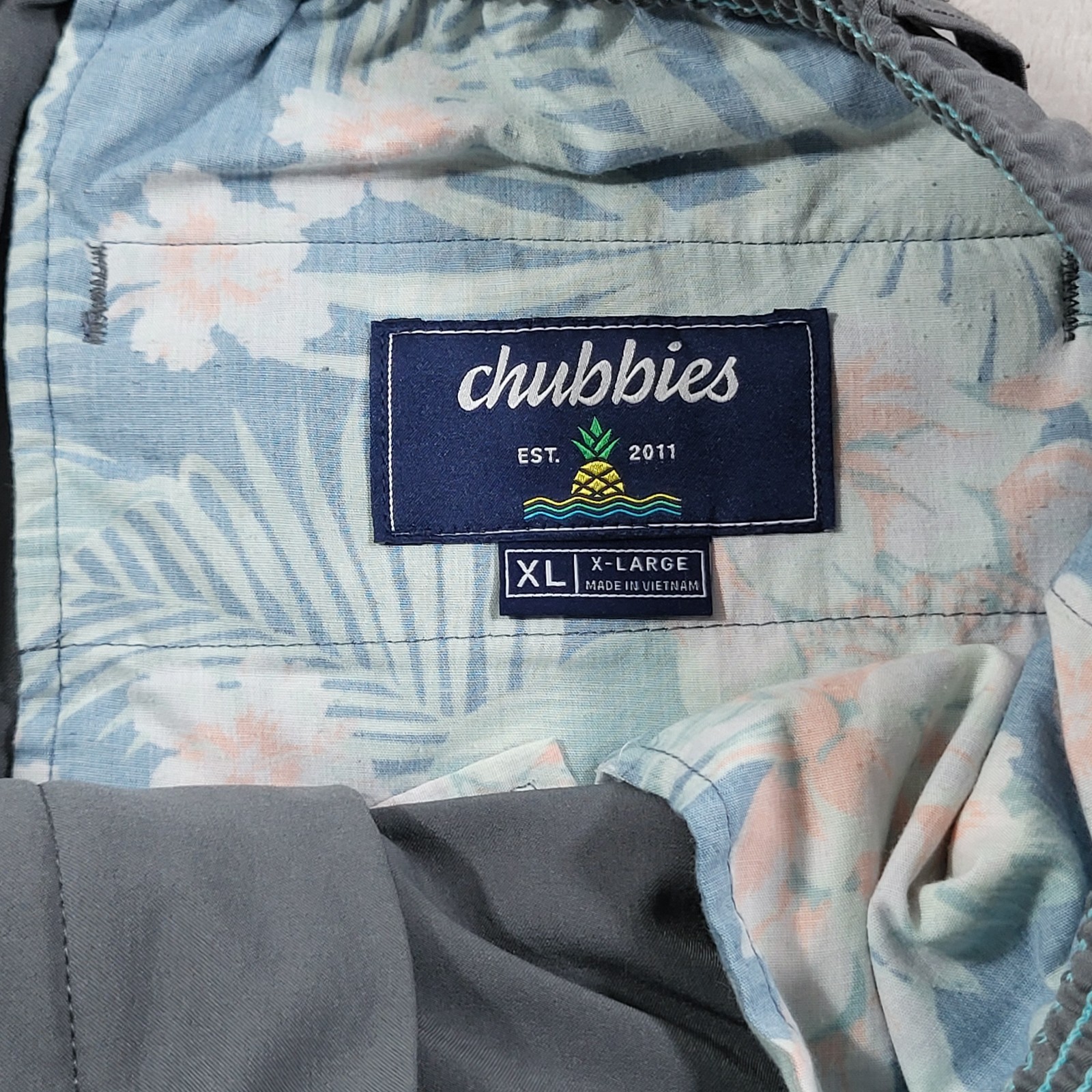 Chubbies The Everywhere Pants Mens XL Gray Casual Chino Travel Pants 36×30