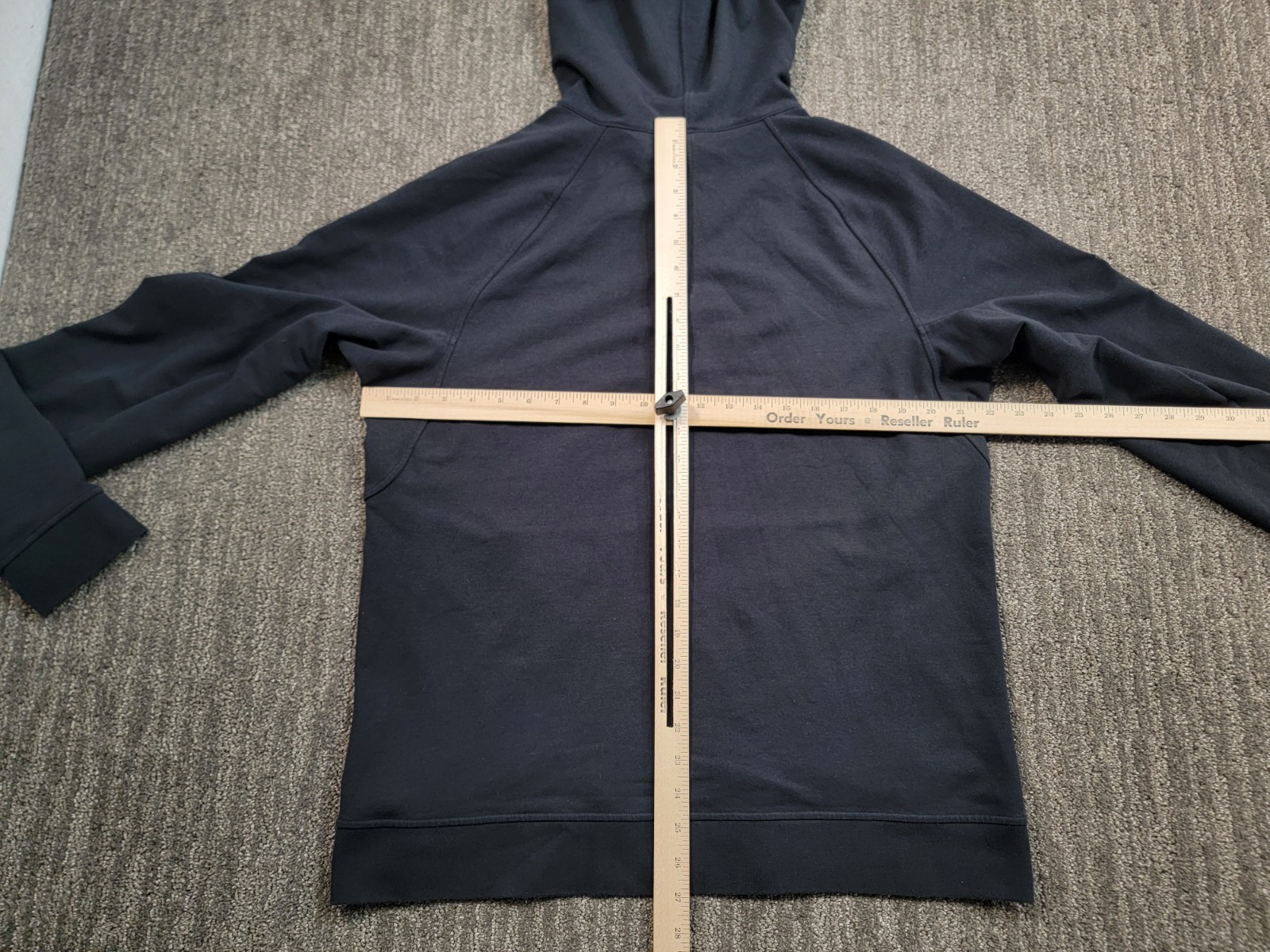 Lululemon Hoodie Goldman Sachs Logo Wallstreet Black Full Zip Men Large