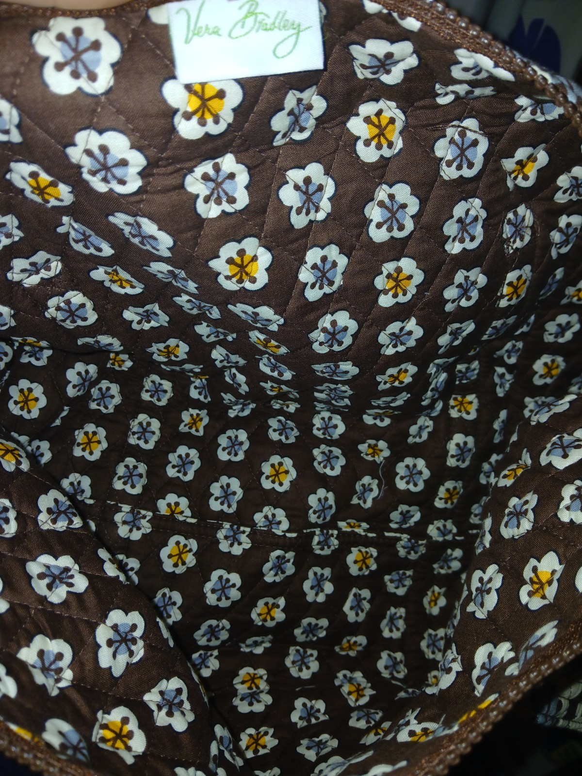 Vera Bradley Women’s Floral Duffel Bag Multicolor, Zip, Inner Pockets