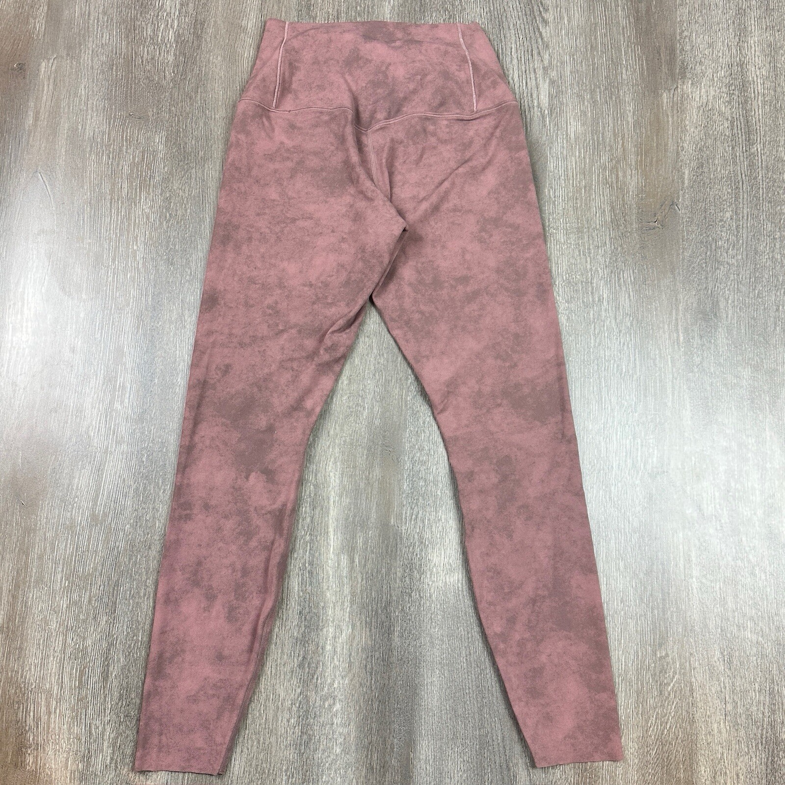 Nike Zenvy Womens High-Waisted 7/8 Leggings Sz S Gentle Support Mauve FN4167-208