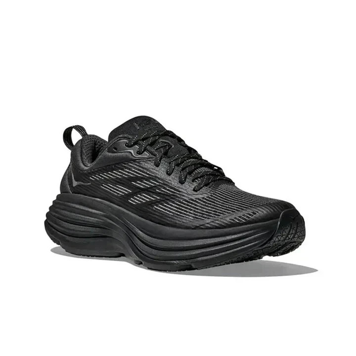 Hoka Bondi 8 TS Caged Black Men Shoe 1155391-BBLC USA SAME DAYS DISPATCH