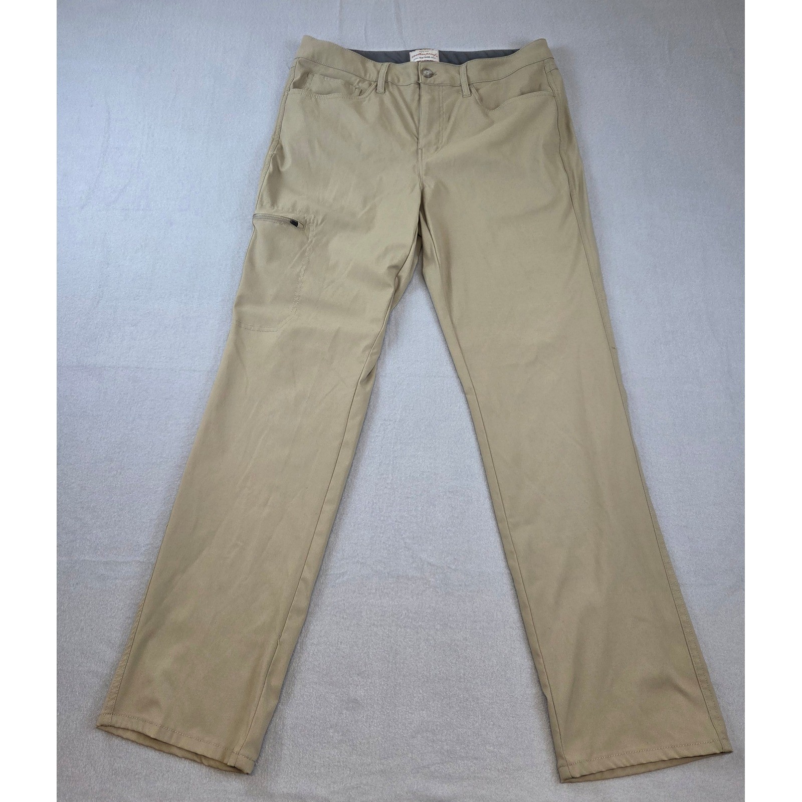 Weatherproof Vintage Mens 34×30 Regular Fit Khaki Utility Gorpcore Stretch