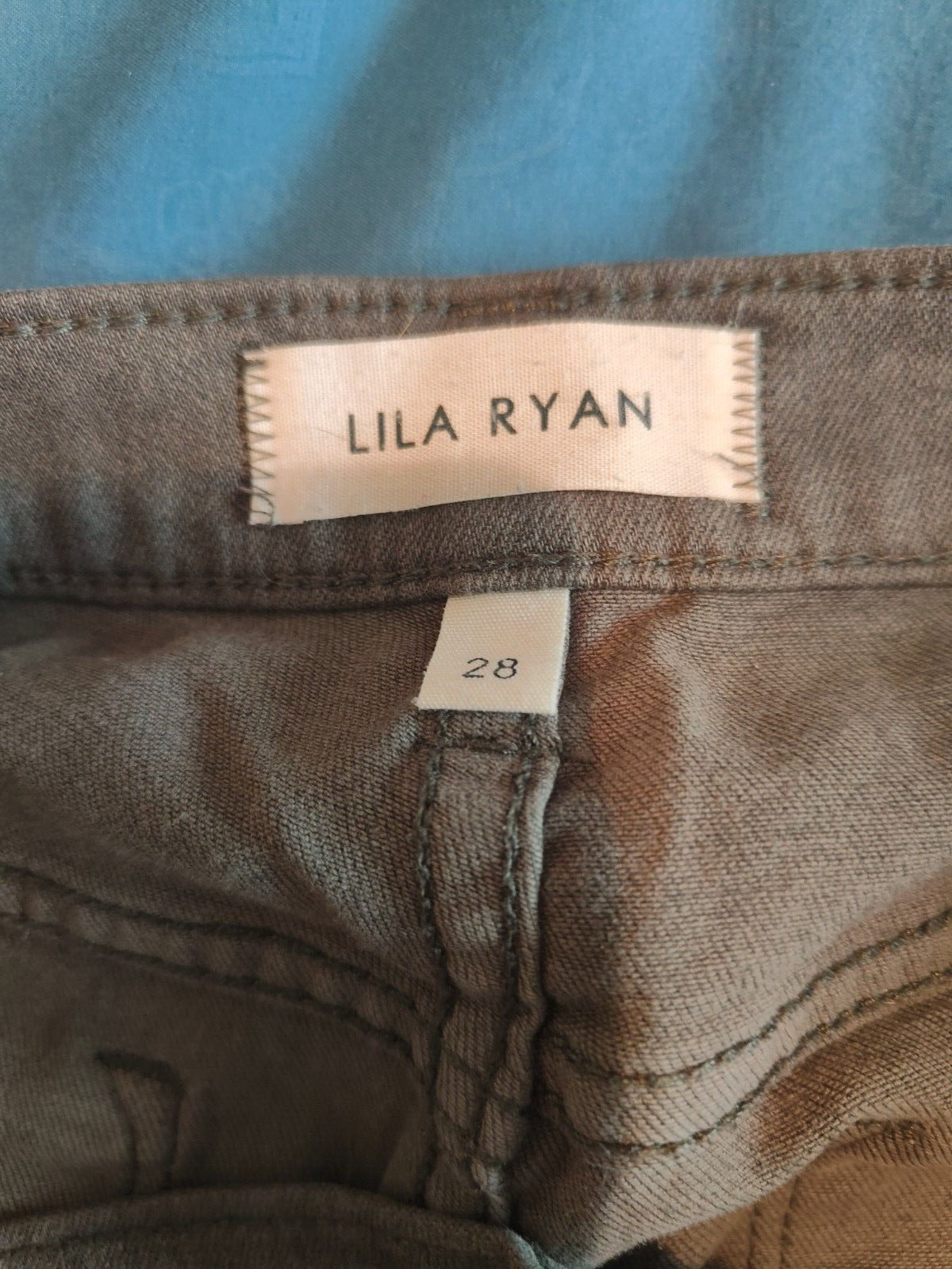 LILA RYAN Women’s Jeans Size 28 Dark Gray Returns Accepted Measurements On Pics