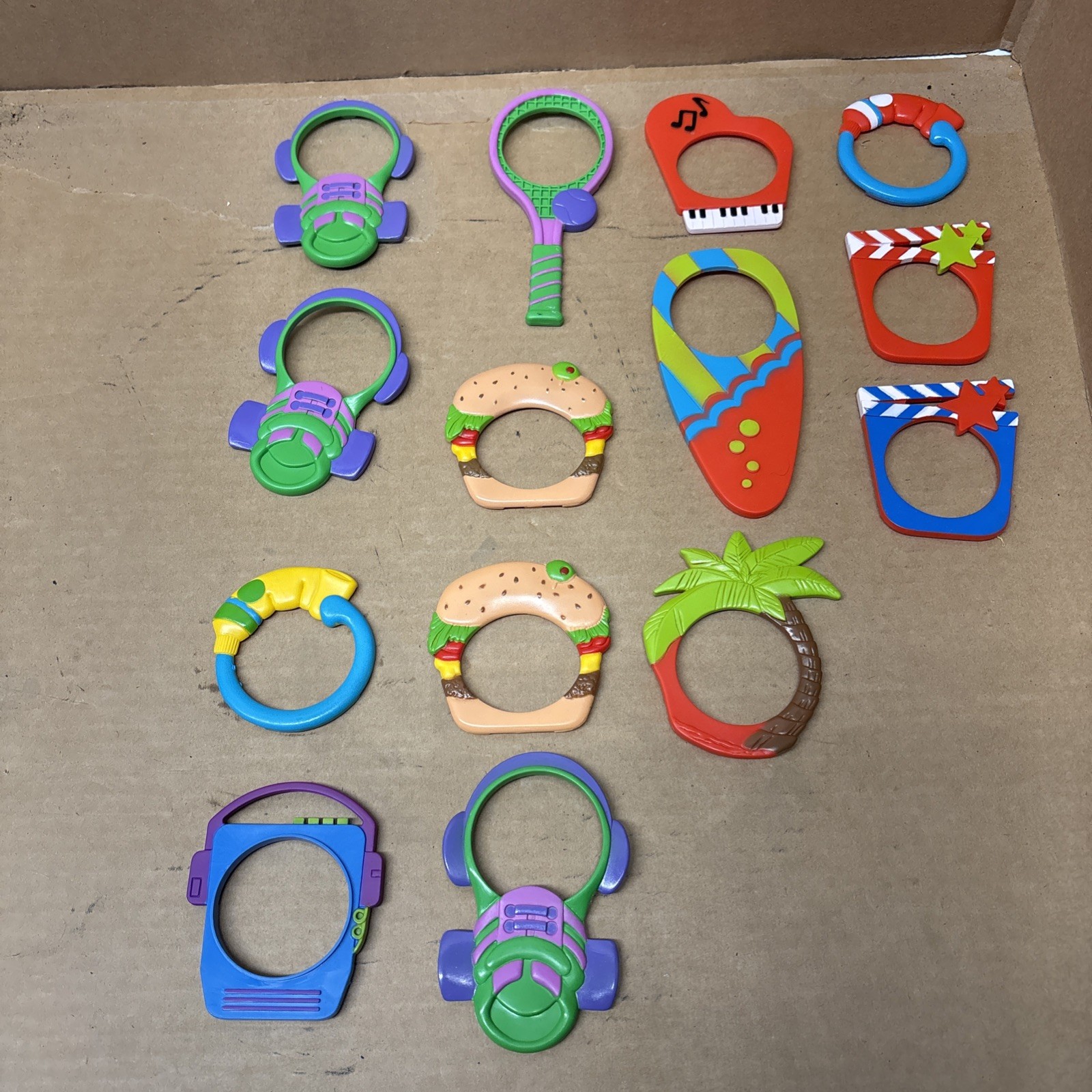 Vintage 1987 Mattel COOL SHADES Kids Plastic Sunglasses
