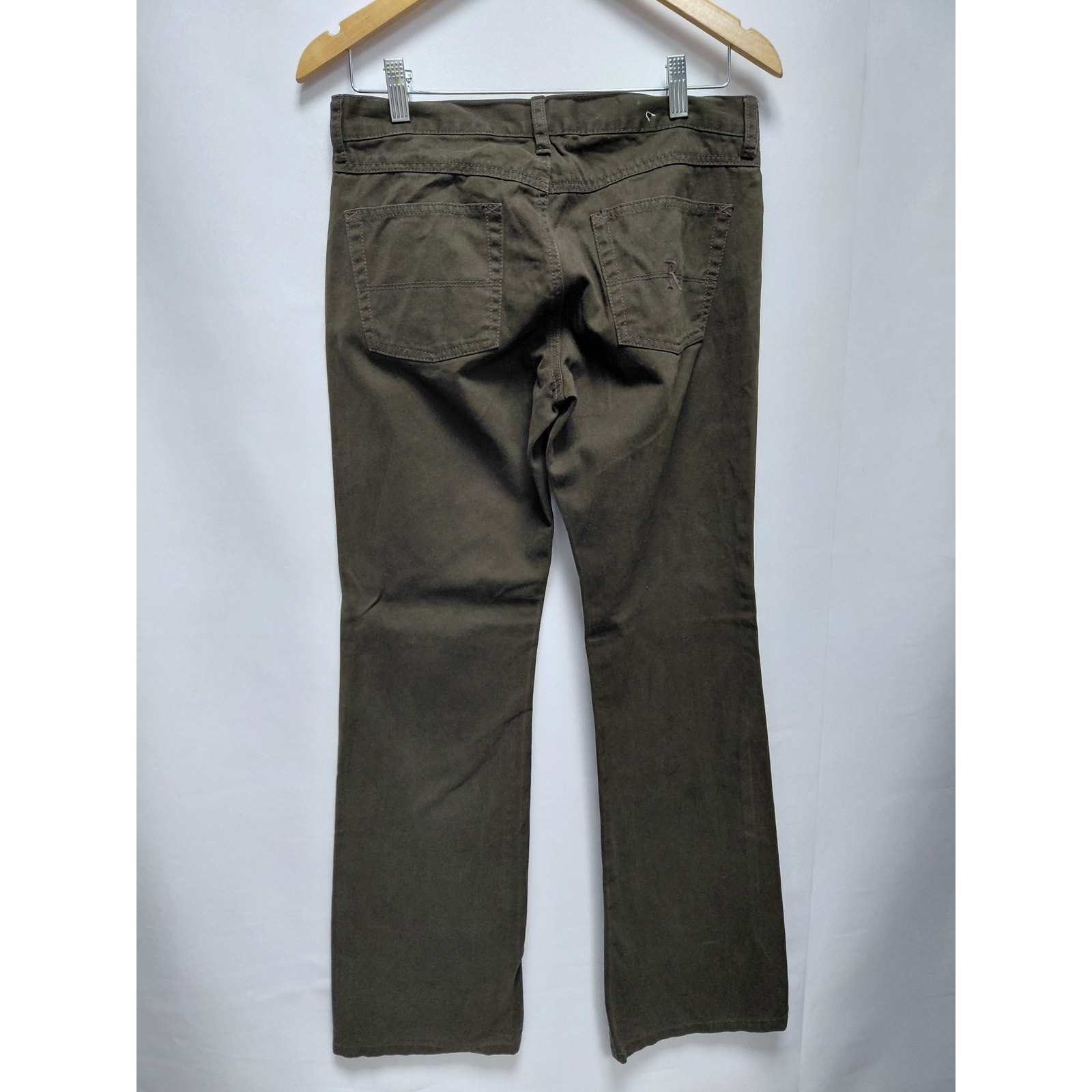 Polo Jeans Company Ralph Lauren Olive Green Pants Mid (10-12 in) Denim Size 6×32