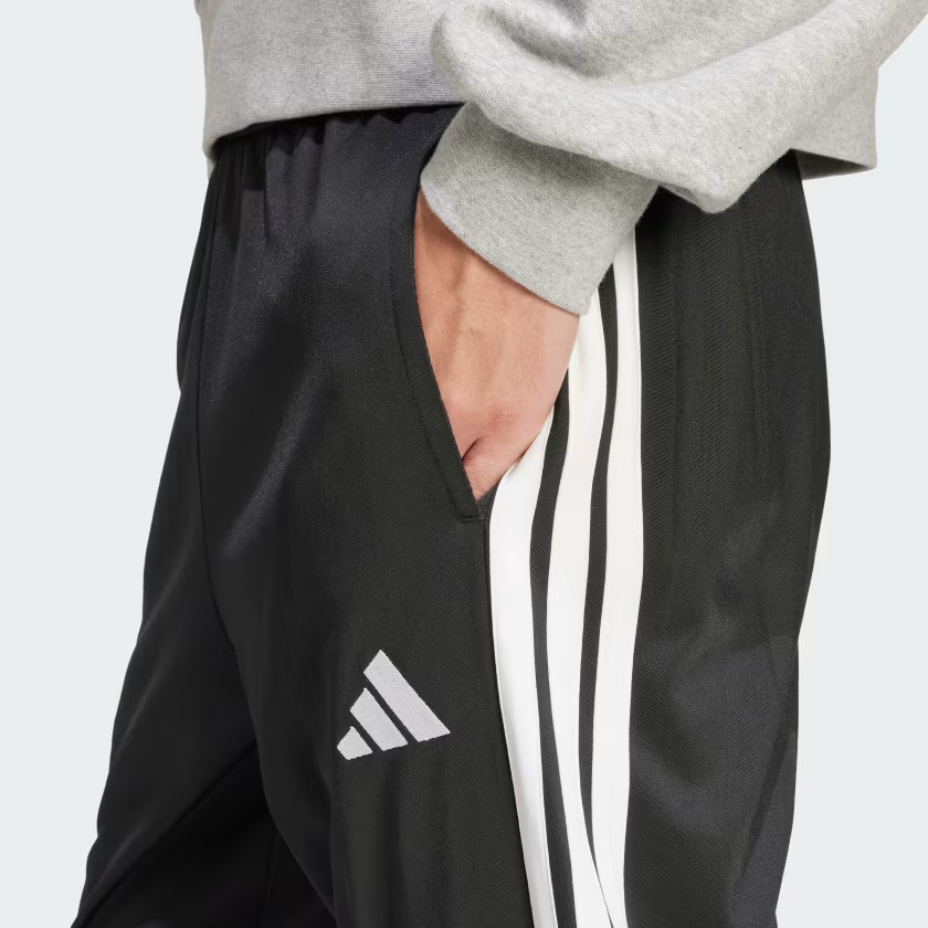 adidas men 3-Stripes Tricot Regular Tapered Track Pants
