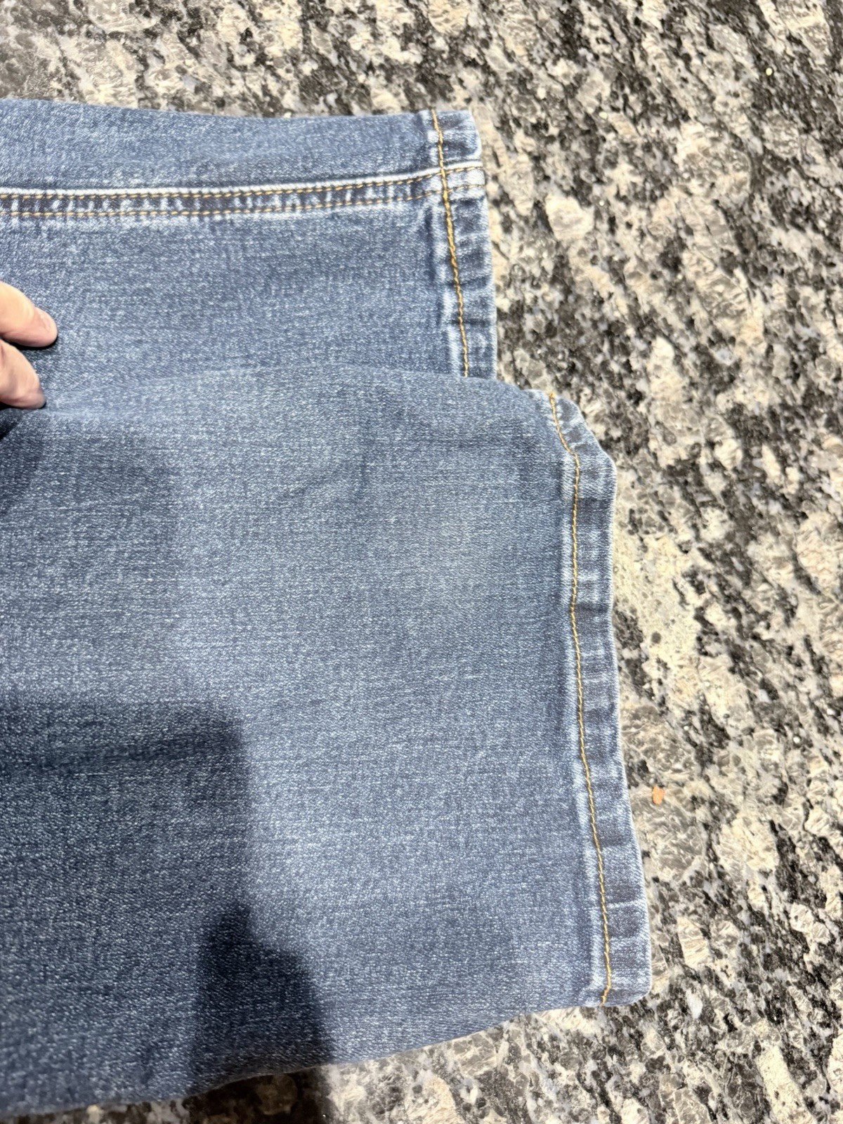 Barbell Apparel Jeans Men’s 34 Blue Stretch Bootcut Athletic Fit