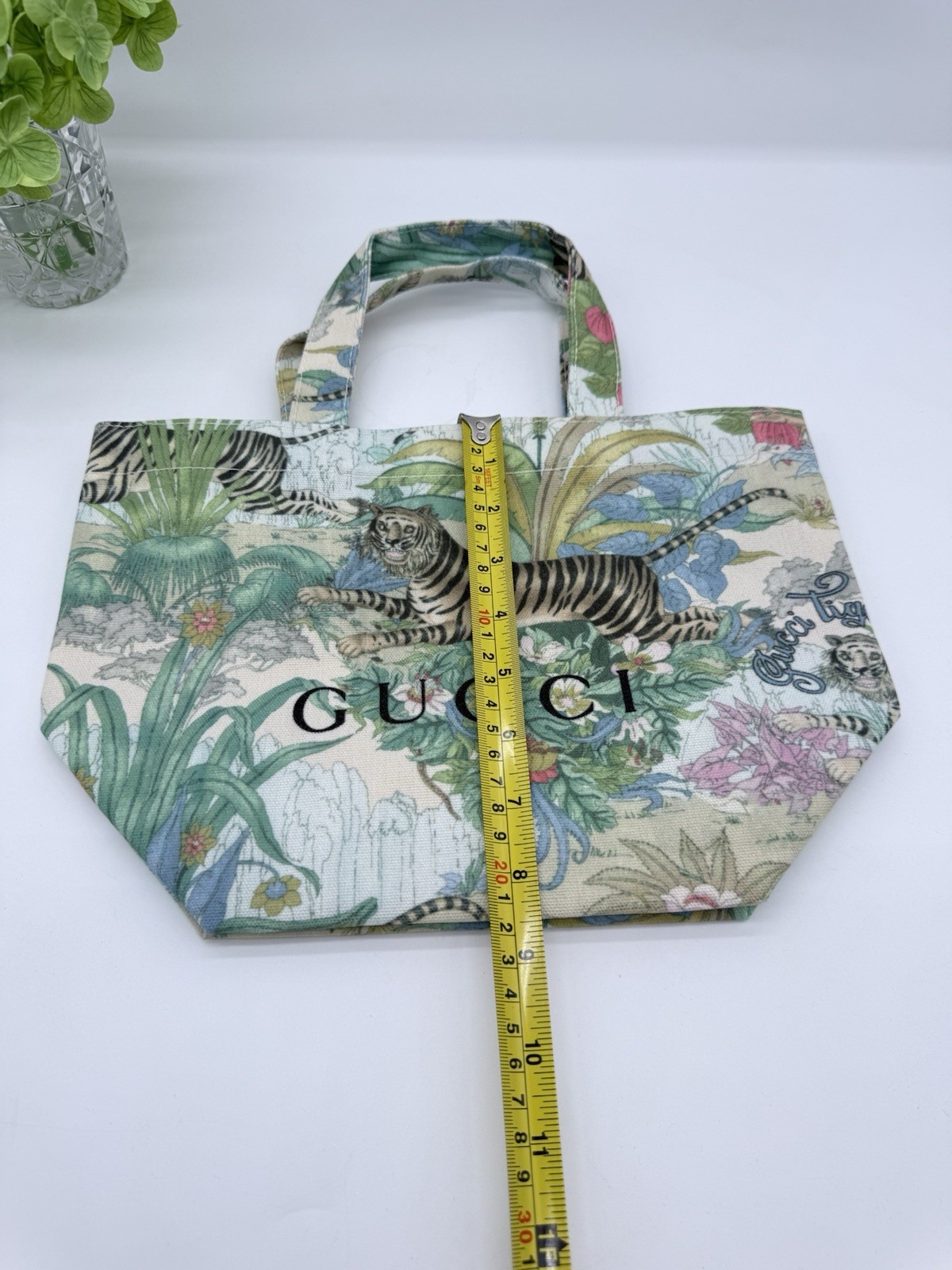Gucci Beauty Tian Tiger Mini Canvas Tote Bag GWP