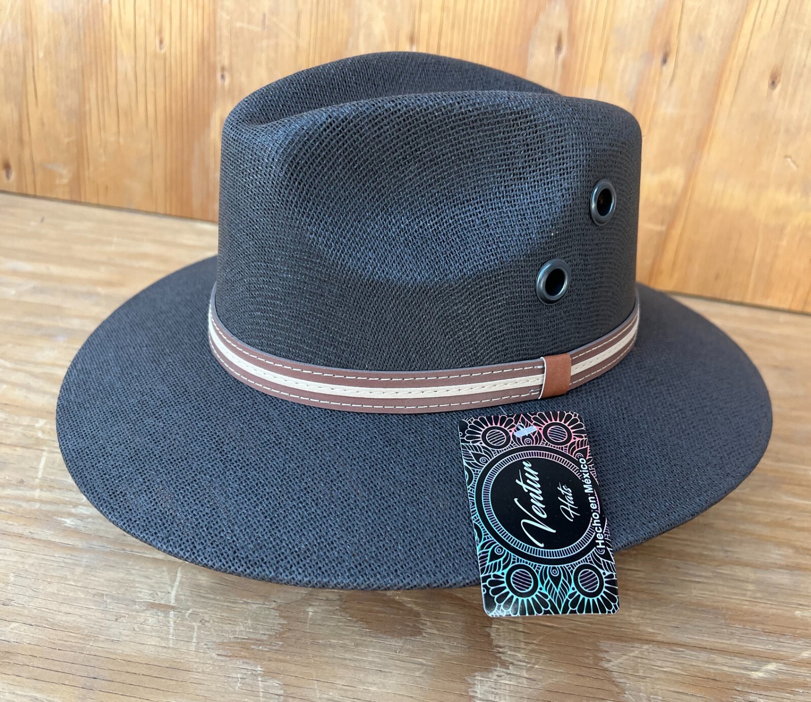 Men’s Panama Style Light Weight Beach Hat, Summer Style Golf Hat