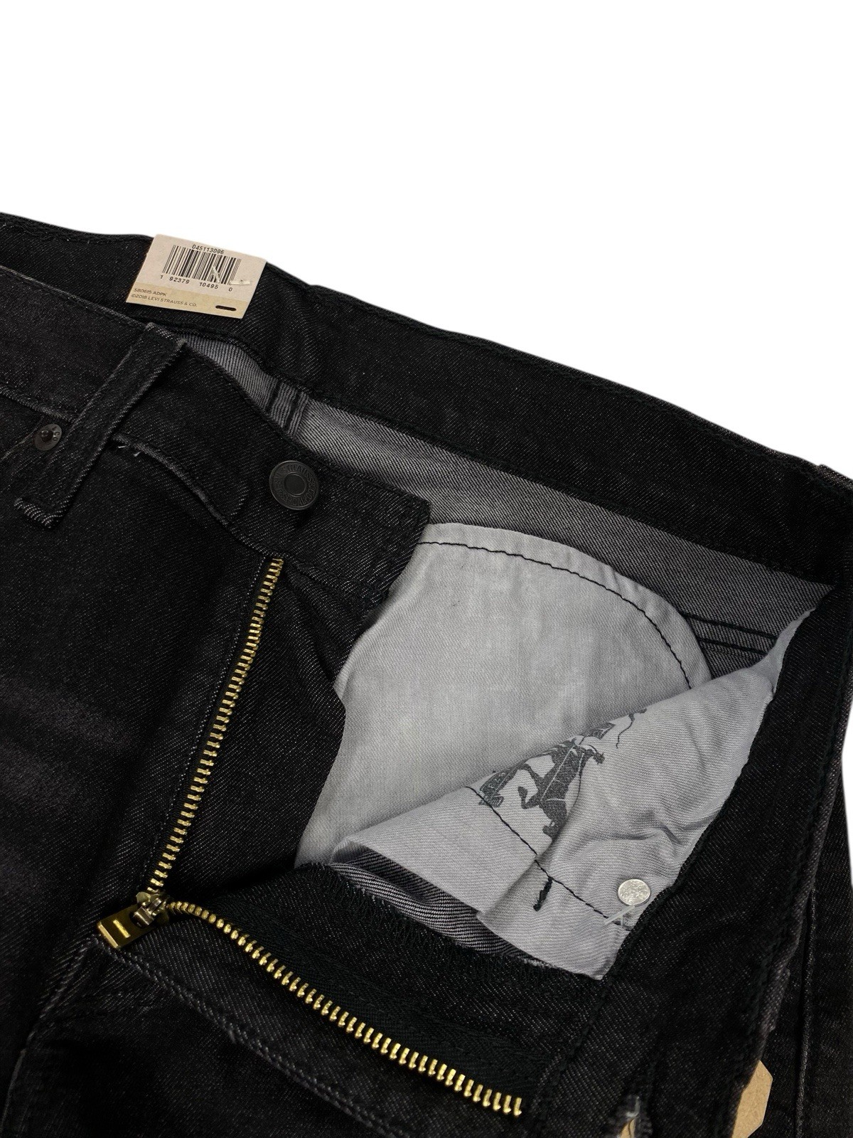 NEW Levi’s Strauss 511 Slim Stretch Black Mens Denim Jeans Size 30×32