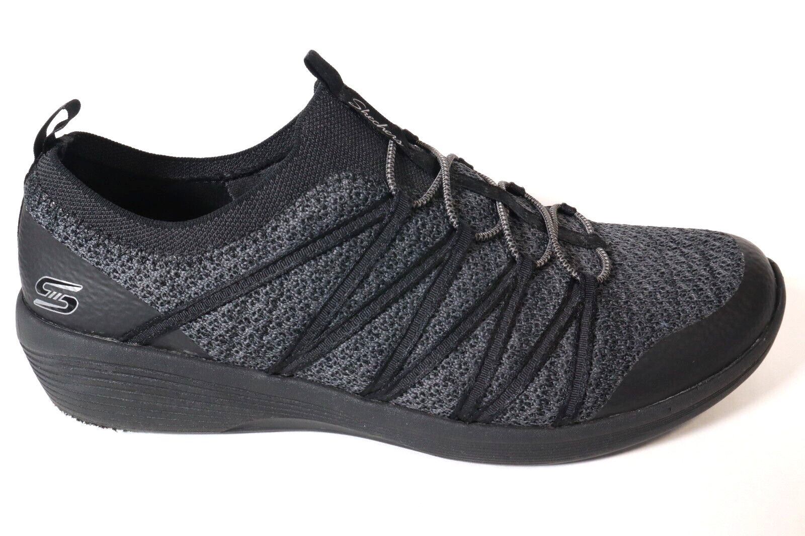 Skechers Women’s Slip-Ins Air Cooled Memory Foam Comfort Shoes BLACK SIZE 10