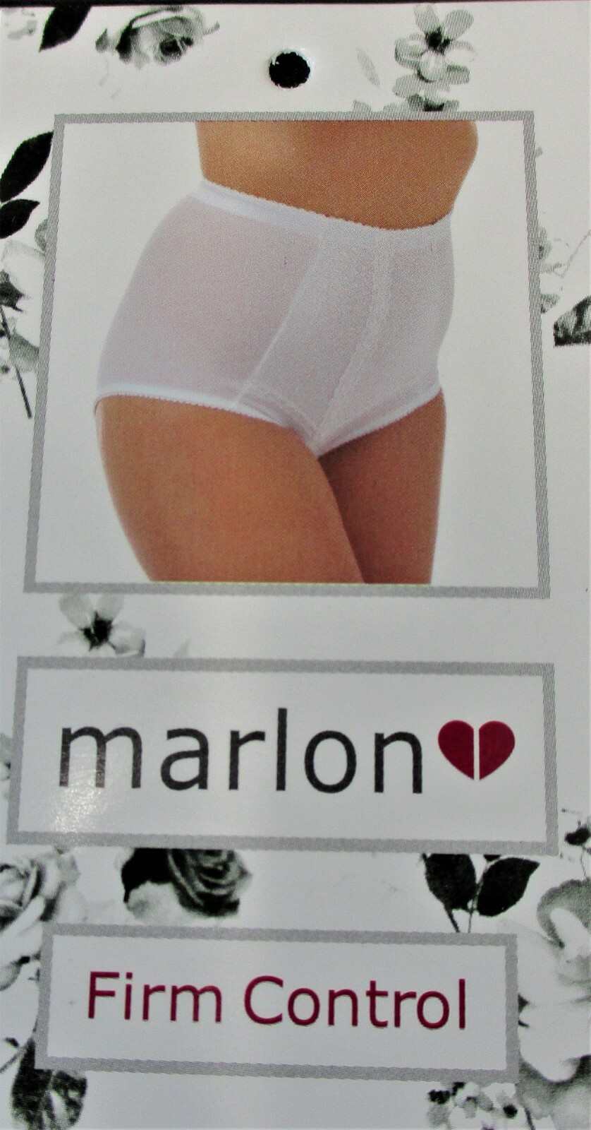 Ladies Firm Control Brief Panty Girdle/Shaper White Black S M L XL XXL XXXL