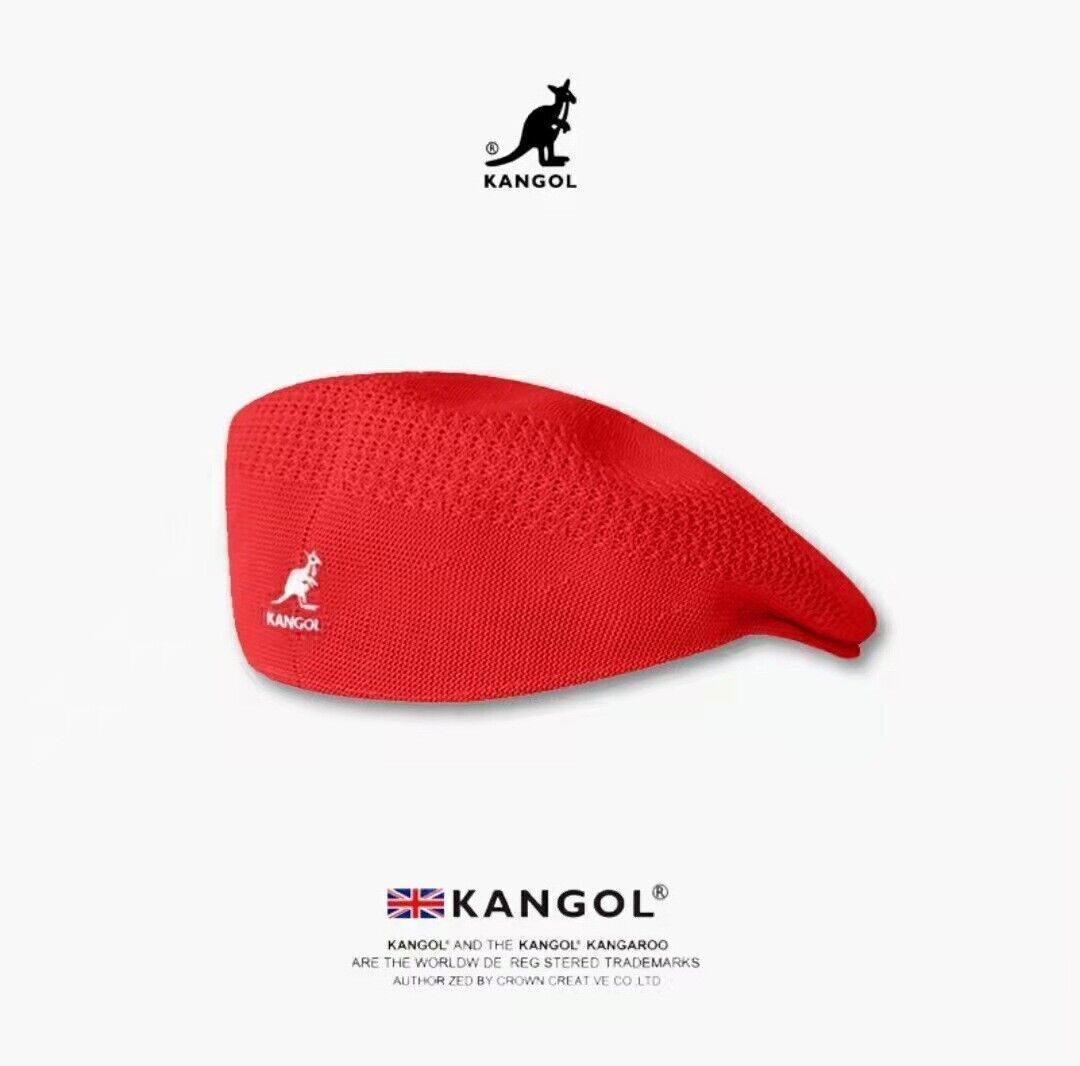 Kangol 504 Ventair Beret Hat Summer Breathable Flat Cap Woven Casual Newsboy Hat