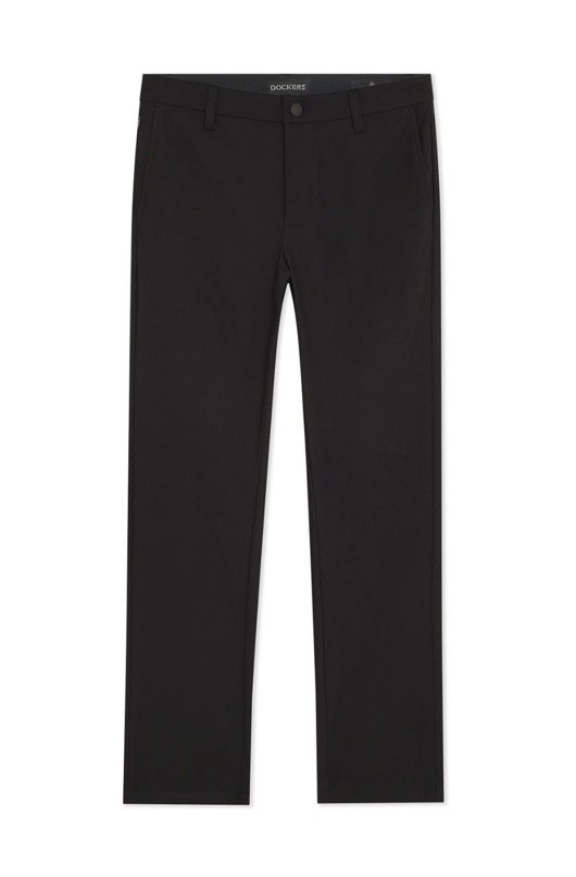 Dockers Slim Fit Tech Chino Pants Size 32X32 Black Performance Stretch- NWT