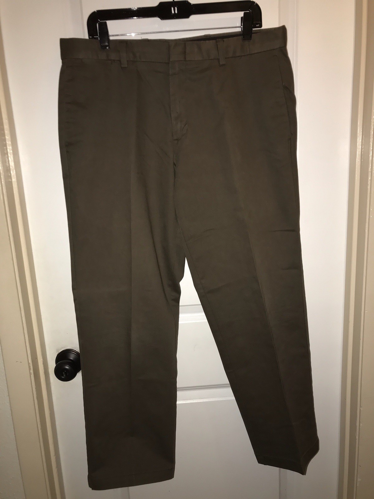 Dockers Mens Chino Pants Lot of 2 Brown Navy Blue Size 36×29 Stain Defender