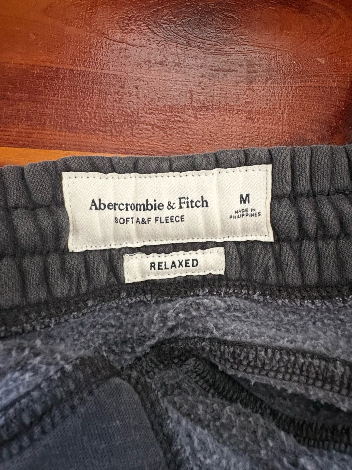 Abercrombie & Fitch Soft A&F Fleece Sweat Shorts Men’s Medium Gray Relaxed Fit M