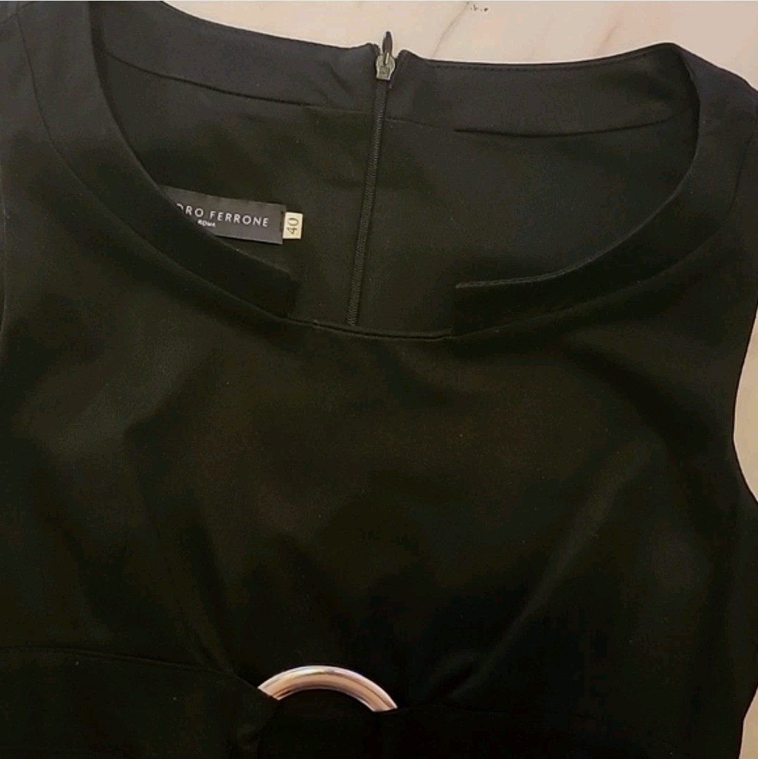 Little Black Italian Dress Size Small
