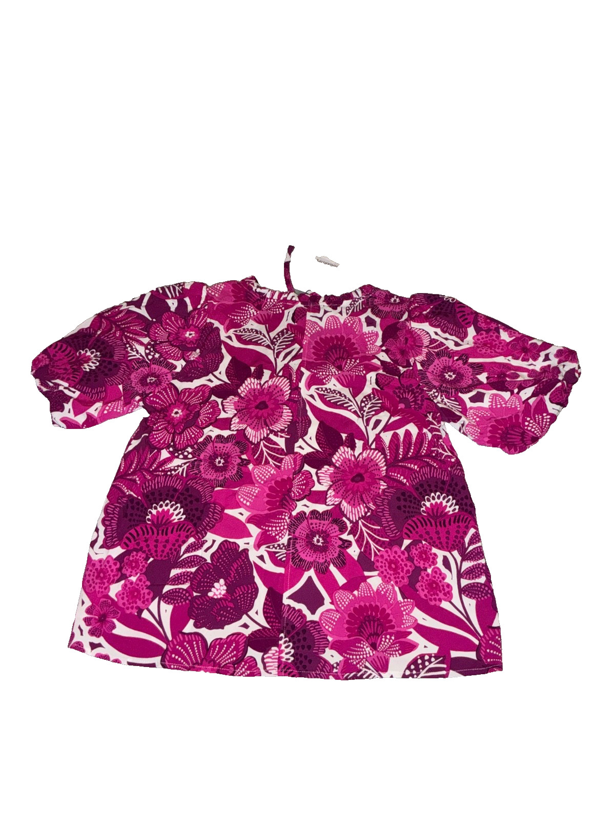 Sugarlips pink flower blouse shortsleeved lightweight blouse